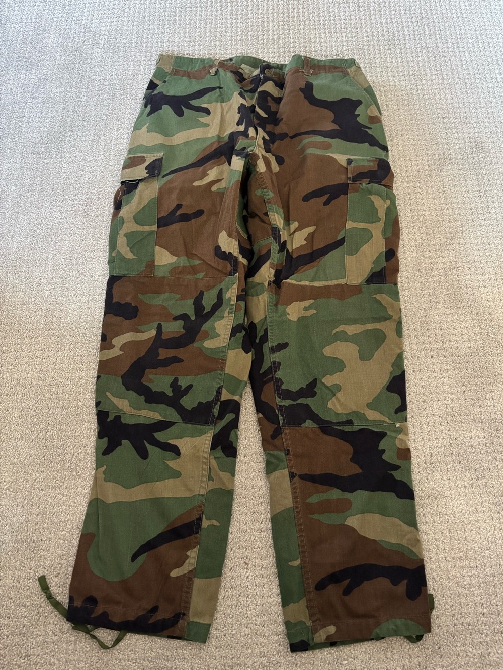 US Military BDU Woodland Camo Pants